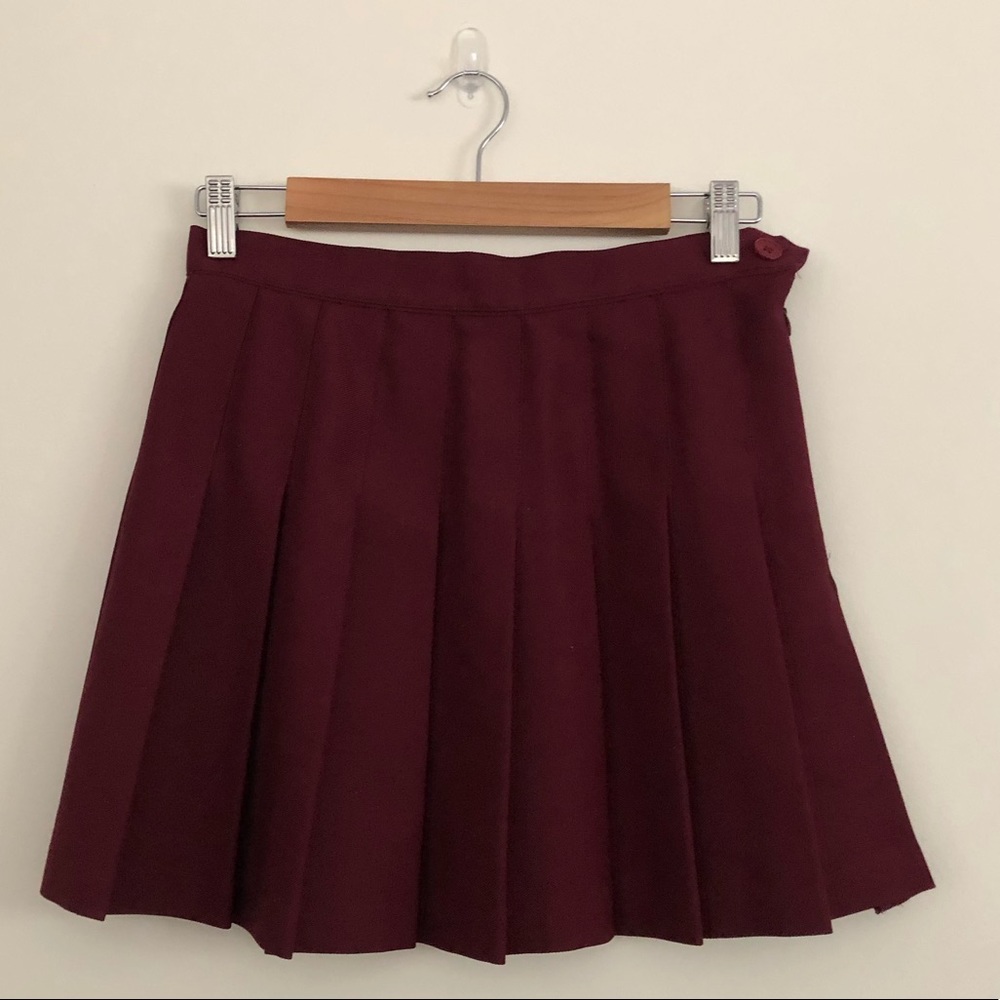 American Apparel Pleated Tennis Skirt M